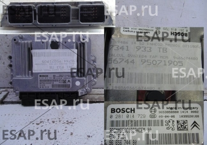 БЛОК УПРАВЛЕНИЯ 0281014729//9665674480  3008 1.6 HDI