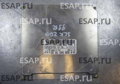 БЛОК УПРАВЛЕНИЯ ДВИГАТЕЛЕМ 0285457032 SLK 200 99 год,