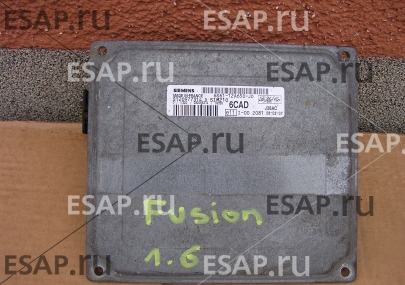 БЛОК УПРАВЛЕНИЯ   ДВИГАТЕЛЕМ FORD FUSION 1.6 B- 6CAD
