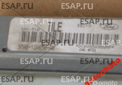 БЛОК УПРАВЛЕНИЯ FORD ESCORT 1.8 TD 97AB-12A650-AB