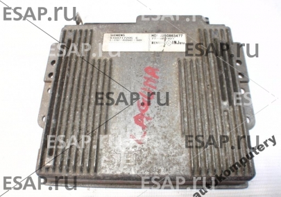 БЛОК УПРАВЛЕНИЯ RENAULT 7700863477 s103717205c БЕЗ КОДА