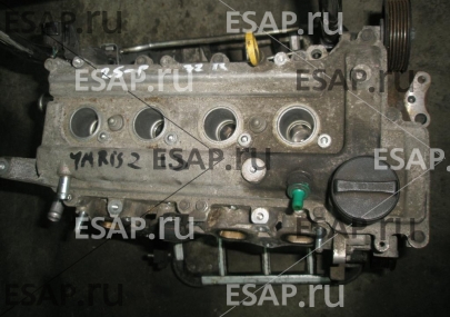 Двигатель  1,3 2S-P72 год, YARIS II 06-11 CZESCI POZNAN Бензиновый