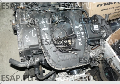 Двигатель  1,9 D FIAT PUNTO II Дизельный
