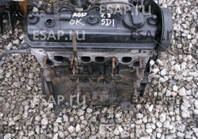 Двигатель  1.9 SDI AGD VW POLO SEAT 128ty Krak Дизельный