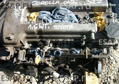 Двигатель  3ZZ 1.6 16V TOYOTA COROLLA E12 Бензиновый
