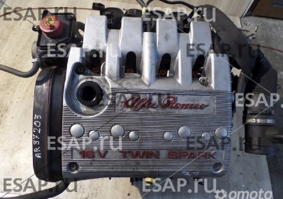 Двигатель  ALFA ROMEO 147 1,6 16V AR37203 KRAK Бензиновый