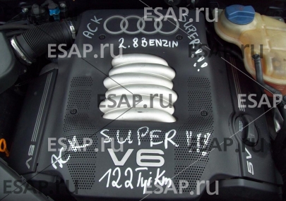 Двигатель  AUDI A6 C5 2.8 V6 QUATTRO ALG Бензиновый