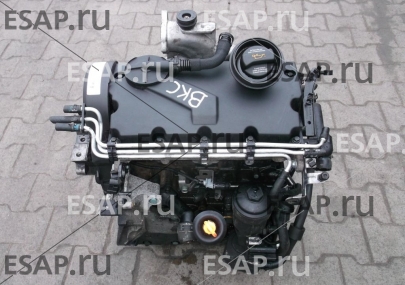 двигатель BKC SEAT LEON 2 1.9 TDI 105 KM 79 ТЫС. КМ.