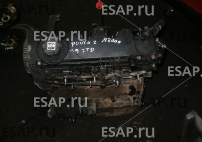 Двигатель  FIAT PUNTO 2 II 1.9 JTD A2000 KRAK Дизельный