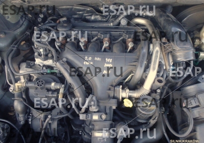 Двигатель  PEUGEOT 407 2.0 HDI  MONTA KRAK Дизельный