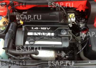 Двигатель  VW GOLF IV BORA SEAT LEON 1.4 16V 75 л.с. AKQ Бензиновый