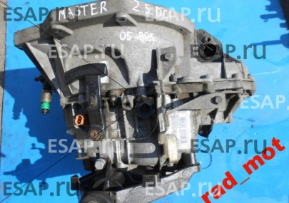 КОРОБКА ПЕРЕДАЧ MASTER MOVANO 2.5 DCI 03-07 6BIEGO