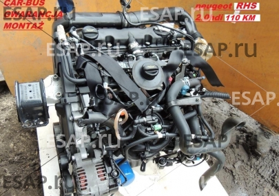 Двигатель PEUGEOT 206 307   2.0 HDI 110KM PSA RHS Дизельный