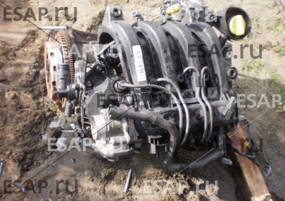 Двигатель RENAULT MODUS , 1,2 и , 2008 ,  комплектный Бензиновый