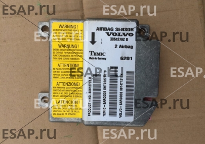 СЕНСОР 2x AIR BAG VOLVO S40 V40 30612702 D 99-00