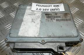 406 2.0 16V RFV 95-02  БЛОК УПРАВЛЕНИЯ ДВИГАТЕЛЕМ