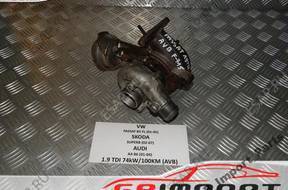 @ A4 A6 PASSAT SUPERB 1.9 TDI AVB @ ТУРБОКОМПРЕССОР