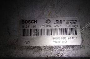 БЛОК УПРАВЛЕНИЯ ECU BOSCH 0281001999 ESPACE 2.2 DCI