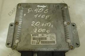 БЛОК УПРАВЛЕНИЯ ECU BOSCH 0281010627 406 2.0 HDI