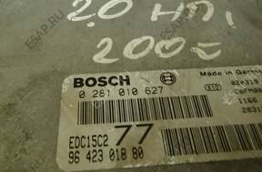 БЛОК УПРАВЛЕНИЯ ECU BOSCH 0281010627 406 2.0 HDI