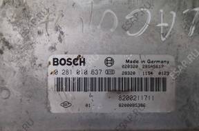 БЛОК УПРАВЛЕНИЯ ECU BOSCH 0281010637 LAGUNA II 2.2 DCI