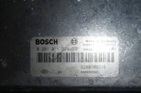 БЛОК УПРАВЛЕНИЯ ECU BOSCH 0281011324 LAGUNA II 1.9 DCI