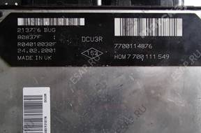 БЛОК УПРАВЛЕНИЯ ECU SAGEM 7700114876 KANGOO 1.9 D