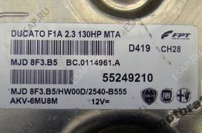 БЛОК УПРАВЛЕНИЯ FIAT DUCATO 2.3  55249210 MJD8F3.B5