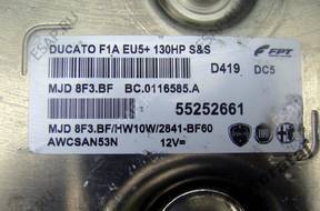 БЛОК УПРАВЛЕНИЯ FIAT DUCATO 2.3JTD 55252661