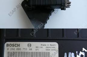 БЛОК УПРАВЛЕНИЯ  FIAT UNO 1.0  0280000759