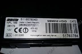 БЛОК УПРАВЛЕНИЯ МОДУЛЬ BSI БЛОК PANDA 51783784
