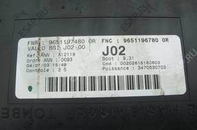 PEUGEOT 307 2.0 HDI БЛОК УПРАВЛЕНИЯ BSI VALEO J02