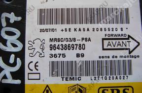 СЕНСОР AIRBAG 9643869780 PEUGEOT 607 2.0 HDI