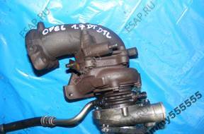 ТУРБИНА OPEL 1.7 DT DTL