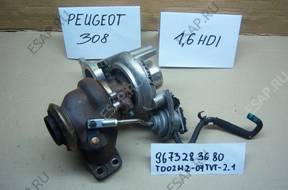 ТУРБИНА PEUGEOT 308 1.6 E-HDI 9673283680