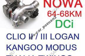 ТУРБОКОМПРЕССОР CLIO KANGOO MODUS 1.5 DCi 68KM