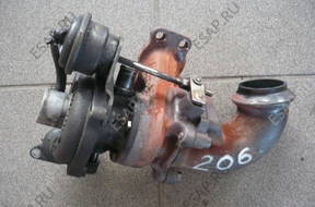 ТУРБОКОМПРЕССОР PEUGEOT 206 1.4 HDI