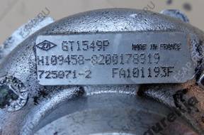 ТУРБОКОМПРЕССОР RENAULT 2.2 DCI GT 1549 P
