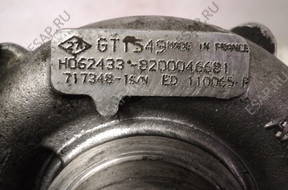 ТУРБОКОМПРЕССОР RENAULT MEGANE I 1.9 DTI