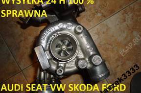 ТУРБОКОМПРЕССОР vw seat 1.9 tdi 110km 115km