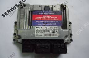 0261201505 9664738680 MEV17.4 БЛОК УПРАВЛЕНИЯ PEUGEOT 207