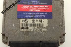 0261206324 06A906018EF БЛОК УПРАВЛЕНИЯ VW BORA  БЕЗ КОДА