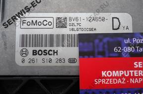 0261S10283 FOMOCO BV6112A650DYA БЛОК УПРАВЛЕНИЯ FORD 1.6