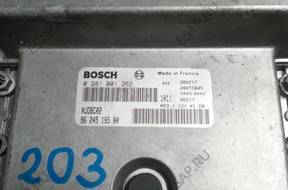 0281001262 9624519580 XUDBC02 ECU CITROEN PEUGEOT