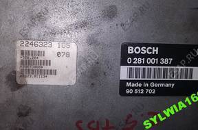 0281001387,90512702-БЛОК УПРАВЛЕНИЯ ДВИГАТЕЛЕМ OPEL  2,5TDS