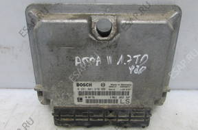 0281001670 ASTRA II 1.7 TD 98 год, БЛОК УПРАВЛЕНИЯ ДВИГАТЕЛЕМ