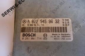 0281001714 0225459632 БЛОК УПРАВЛЕНИЯ MERCEDES 2.5 TD