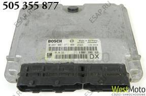 0281001971 БЛОК УПРАВЛЕНИЯ ДВИГАТЕЛЕМ OPEL ASTRA II 2.0 DTL