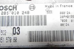 0281010248 БЛОК УПРАВЛЕНИЯ ДВИГАТЕЛЕМ PEUGEOT 406 2,0 HDI FV