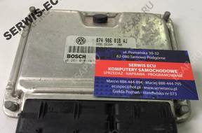 0281010461 074906018AJ БЛОК УПРАВЛЕНИЯ VW T4 2.5 БЕЗ КОДА